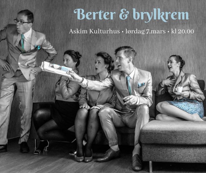 Plakat "Berter & Brylkrem"