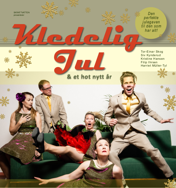 Showplakat "Kledelig jul & hot nyttår"